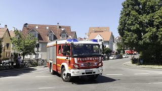 Tag der Offenen Tür Feuerwehr Weingarten Schauübung [upl. by Yrakaz768]