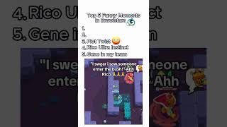 Top 5 Funny Moments in Brawlstars 😂👍 brawlstars brawstarsmemes brawlstarsyoutube [upl. by Iaverne928]