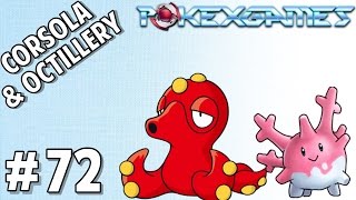 POKEXGAMES 72  Corsola amp Octillery  Butwall Underwater [upl. by Motch]