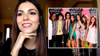 Victoria Justice Talks Victorious Reboot [upl. by Refinej]