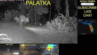 HURRICANE MILTON WATCH PALATKA FL CRAZY CHICKEN LADY WATCH [upl. by Ezara185]