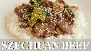 Szechuan Beef and Broccoli [upl. by Knowles811]