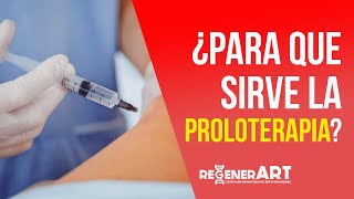 ¿Para qué sirve la proloterapia [upl. by Jacinta]