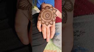 Simple or Best mehendi design youtubeshorts mehndi viralmehendidesign henna viralvideo mehandi [upl. by Abijah]