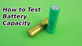 How to Test Battery Capacity without Special Equipment [upl. by Frissell68]