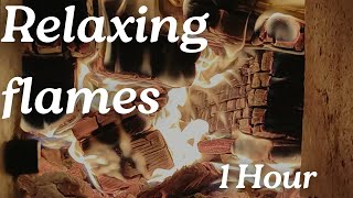 FUOCO CAMINO RILASSANTE The best Relaxing noise of flames ASMR 1 hour [upl. by O'Neil]