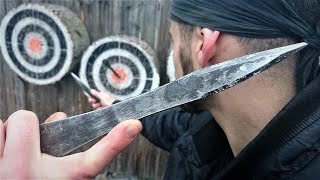 NO SPIN Knife Throwing Tutorial For BeginnersAdvanced By World Champion Adam Celadin [upl. by Serilda397]