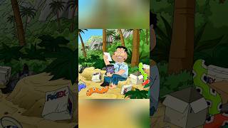 Quagmire as Robinson Crusoe 😱 familyguy [upl. by Twitt]