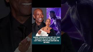 Denzel Washington Joins Black Panther 3 But Talks Retirement  Upcoming Roles amp Future Plans [upl. by Jareen]