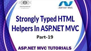 19  Strongly Typed HTML Helpers In ASPNET MVC  Learn ASPNET MVC  MVC Tutorials HindiUrdu [upl. by Mellicent]