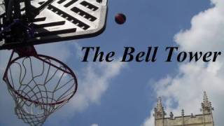 AMAZING 130 ft Basketball Shot from a BELL TOWER [upl. by Noelani503]