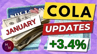 Social Security Update January 2024 COLA Update amp Increased Inflation Hits Retirees Budgets [upl. by Anayhd]