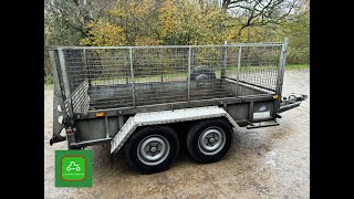 IFOR WILLIAMS GP106 MESH SIDE TRAILER FOR SALE wwwcatlowdycarriagescom [upl. by Arriet528]