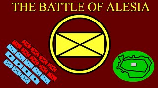 The Battle of Alesia 52 BCE [upl. by Anairuy923]