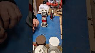 Leuchtturm Finale diodenlaser diy woodworking ikier atomstack deko [upl. by Daahsar447]