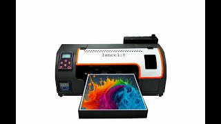 Lancelot M1630 A3 DTF Printer Installation [upl. by Yttisahc]