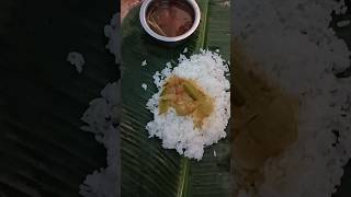 Today lunch  Rice Sambhar chepankizhangu fry Vendakkai fry Rasam [upl. by Sabu]