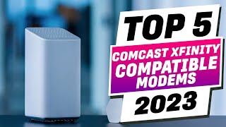 Top 5 Best Comcast Xfinity Compatible Modems in 2023 Officially Approved [upl. by Dnumyar]