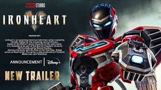 IRONHEART  First Look Trailer 2023  Marvel Studios amp Disney  iron heart trailer [upl. by Aeneas]