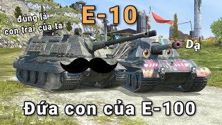 E10  Đứa con của E100  World Of Tanks Blitz  Wot Blitz [upl. by Gustaf]