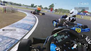 Kart Kraft  First race VR Oculus CV1 [upl. by Kinsler943]