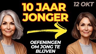 Kan je 10 JAAR JONGER worden door te trainen 10 minuten oefeningen ook voor 60plussers [upl. by Webber]