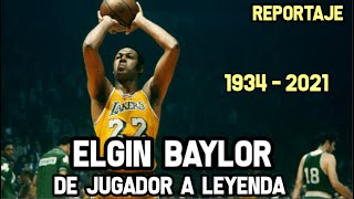 ELGIN BAYLOR  De Jugador a Leyenda  Reportaje NBA [upl. by Minette]