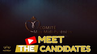 MISS MIDIPYRENEES 2022  Meet the Candidates [upl. by Melly175]