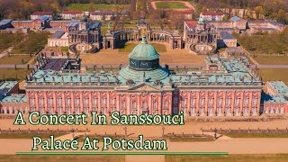 A Concert In Sanssouci Palace At Potsdam by Quatuor Instrumental Maxence Larrieu [upl. by Charis]