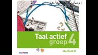 Taal Actief 4 groep 4 thema 6 les 9 tegenstellingen [upl. by Christenson]