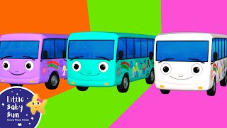 Ten Little Buses  Little Baby Bum  Nursery Rhymes for Kids  Baby Song 123 [upl. by Summers]