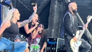 Butcher Babies  RED THUNDER Live in Tampa FL 72123 [upl. by Greerson]