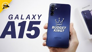 Samsung Galaxy A15  BEST Budget Phone of 2023 [upl. by Sapphira]