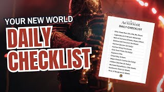 New World Aeternum Daily Checklist [upl. by Barra758]