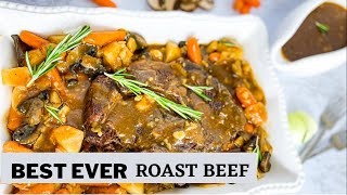 Best Ever Instant Pot Roast Beef Recipe  How To Make The Perfect Roast Beef [upl. by Cerellia]