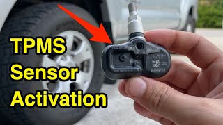 How to activate brand new TPMS sensor [upl. by Obau]