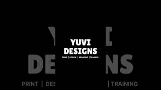 YUVI DESIGNS Print Design Branding Training shorts printing printinghouse printingservice [upl. by Matthiew343]