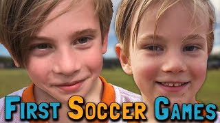 First Soccer Games EVER March 10 2018 [upl. by Husha]