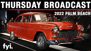 2022 PALM BEACH AUCTION  Thursday April 7 2022  BARRETTJACKSON BROADCAST [upl. by Enneirda]