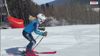 Amelia Røer Amundsen 🇳🇴  GS training at Norefjell Skisenter sheskis atomic [upl. by Adnema875]