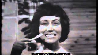 Gibbs SR toothpaste 1961 TV commercial [upl. by Ramos581]