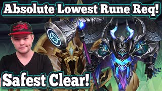 Full F2P Absolute Lowest Rune Requirement 999 Safe Team PC Abyss Hard  Summoners War [upl. by Charlotte]