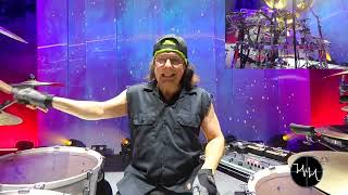 Mike Mangini Drum Cam Isolated Bridges in the Sky [upl. by Anialeh]