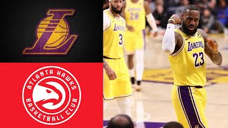 Lakers vs Hawks  Lakers GameTimeTV  Lakers Highlights [upl. by Tucky441]