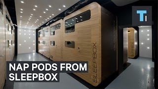 These sleep pods are perfect for layovers [upl. by Sartin]