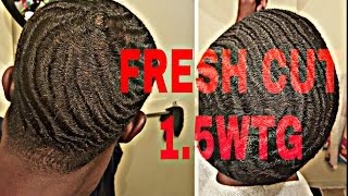 HOW TO GET 720 WAVES FRESHCUT UPDATEBRUSH SESSION ANGLE BREAK DOWN [upl. by Noryak]