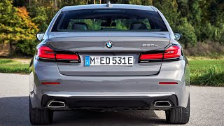 2021 BMW 530e  Efficient Luxury Executive Sedan [upl. by Melantha217]