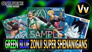 One Piece TCG Experimenting with ST12 GU Zonji Supernova Engine Topic of the Day  Sideboarding [upl. by Eilrahs]