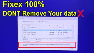 Fix Windows 11 Install Error 2024 We Couldnt Create a New Partition Quick amp Easy Solution [upl. by Rather]