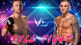 JUSTIN GAETHJE VS DUSTIN POIRIER UFC291  FULL FIGHT BMF TITLE [upl. by Alleras]